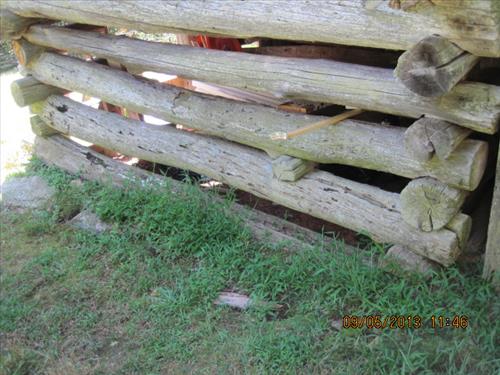 Johnson Farm structures, Blue Ridge Parkway, MP 85.2, September 2013