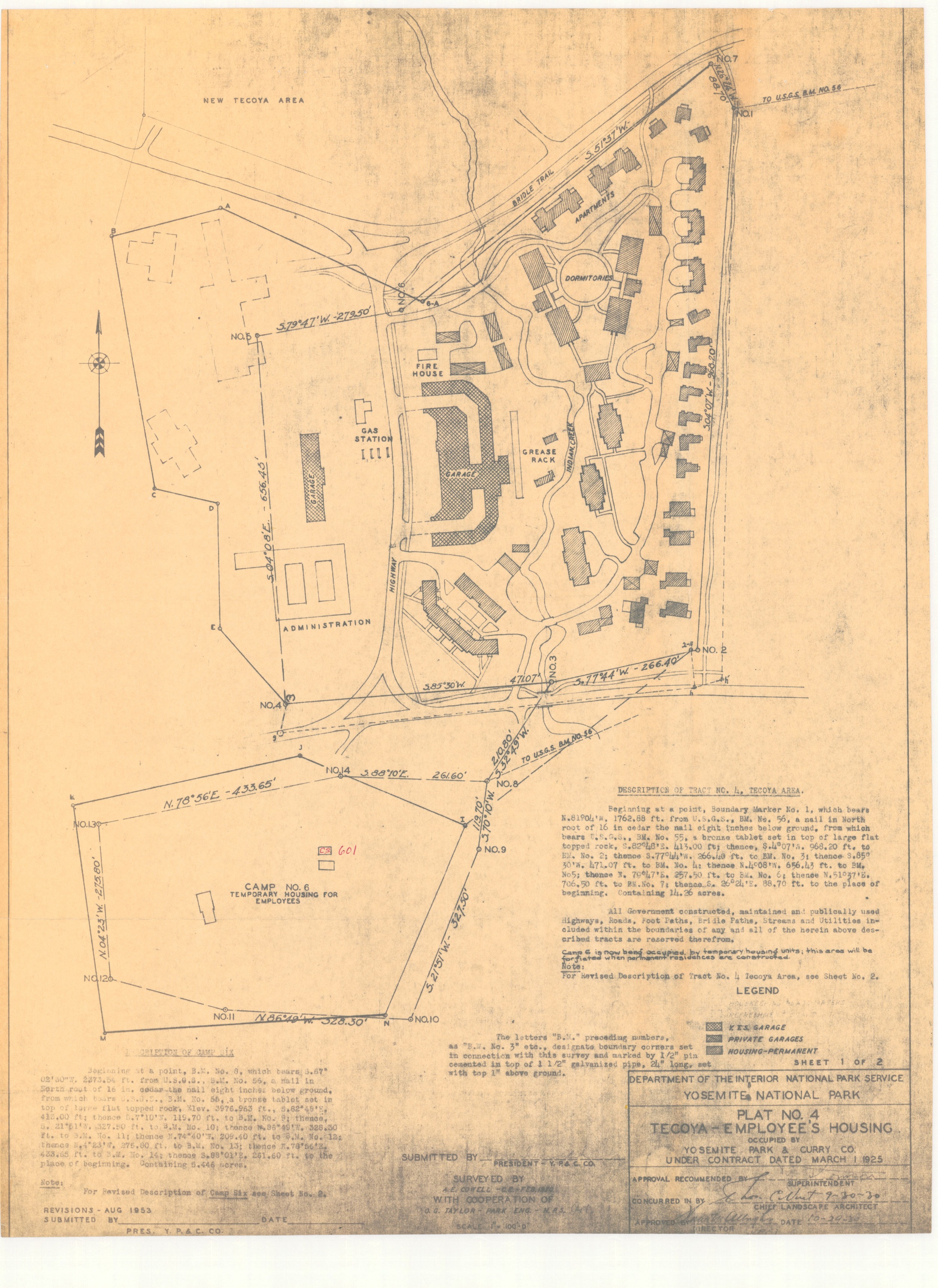 Plat No 4 Tecoya - Employees Housing