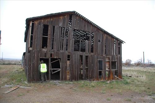 Camp Tulelake Garage/Shop, April 2011