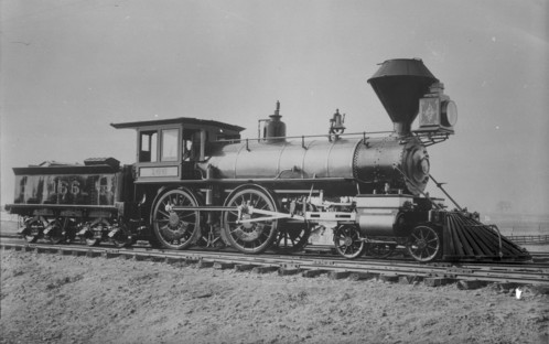 Central Pacific no. 0166 [4-4-0]