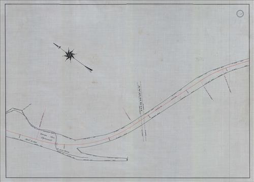52419.LK--Property Map--Warren Railroad--Bridgeville to Delaware, NJ