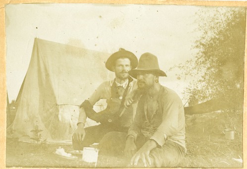 Darwin and comrade circa 1899 