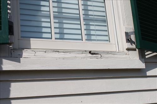 Bachlott House Exterior Paint, Cumberland Island National Seashore Sept. 2010