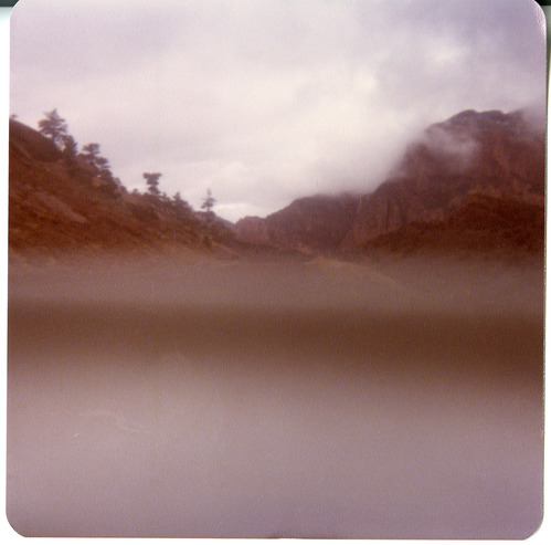 Horizon while driving on Kolob Canyon Road.