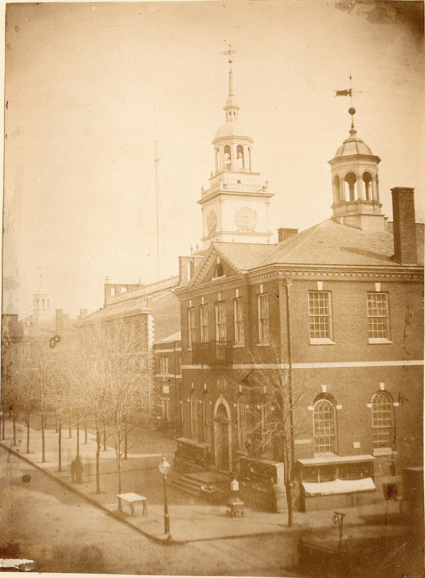 Sepia photograph of Congress Hall