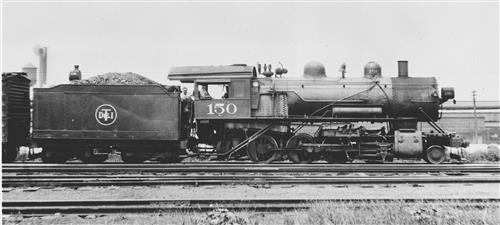 011/001.278--Detroit, Toledo & Ironton Railroad Locomotives [Group 2]