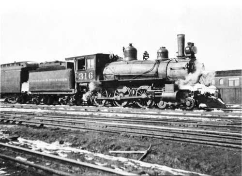 Colorado & Southern no. 316 [4-6-0]