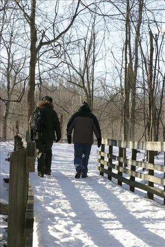 Winter Hiking at Stanford