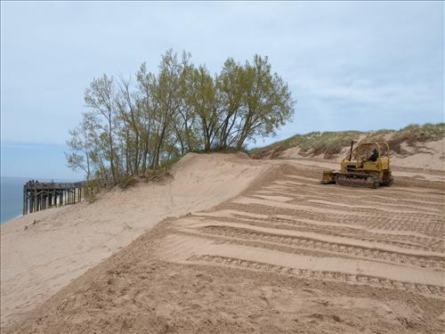 SLBE Pierce Stocking Scenic Drive - #9 Lake Michigan Overlook Spring Preparation