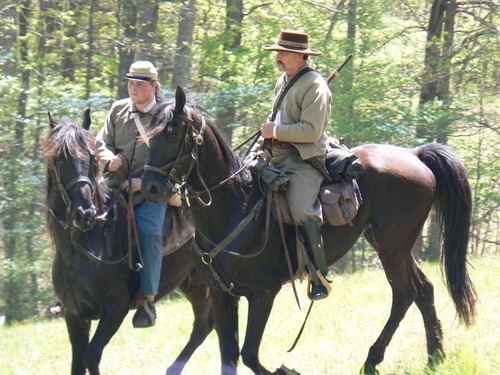 Cavarly Troopers on Horseback