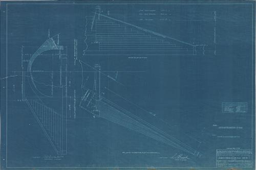 20067.BL-Southwest of Hainesburg, NJ--Arch bridge no. 25.15 over highway [1908]