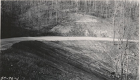 Flattened and seeded slopes at Station 130