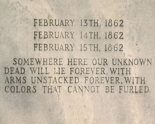 Confederate Monument at Fort Donelson National Battlefield in April 2005