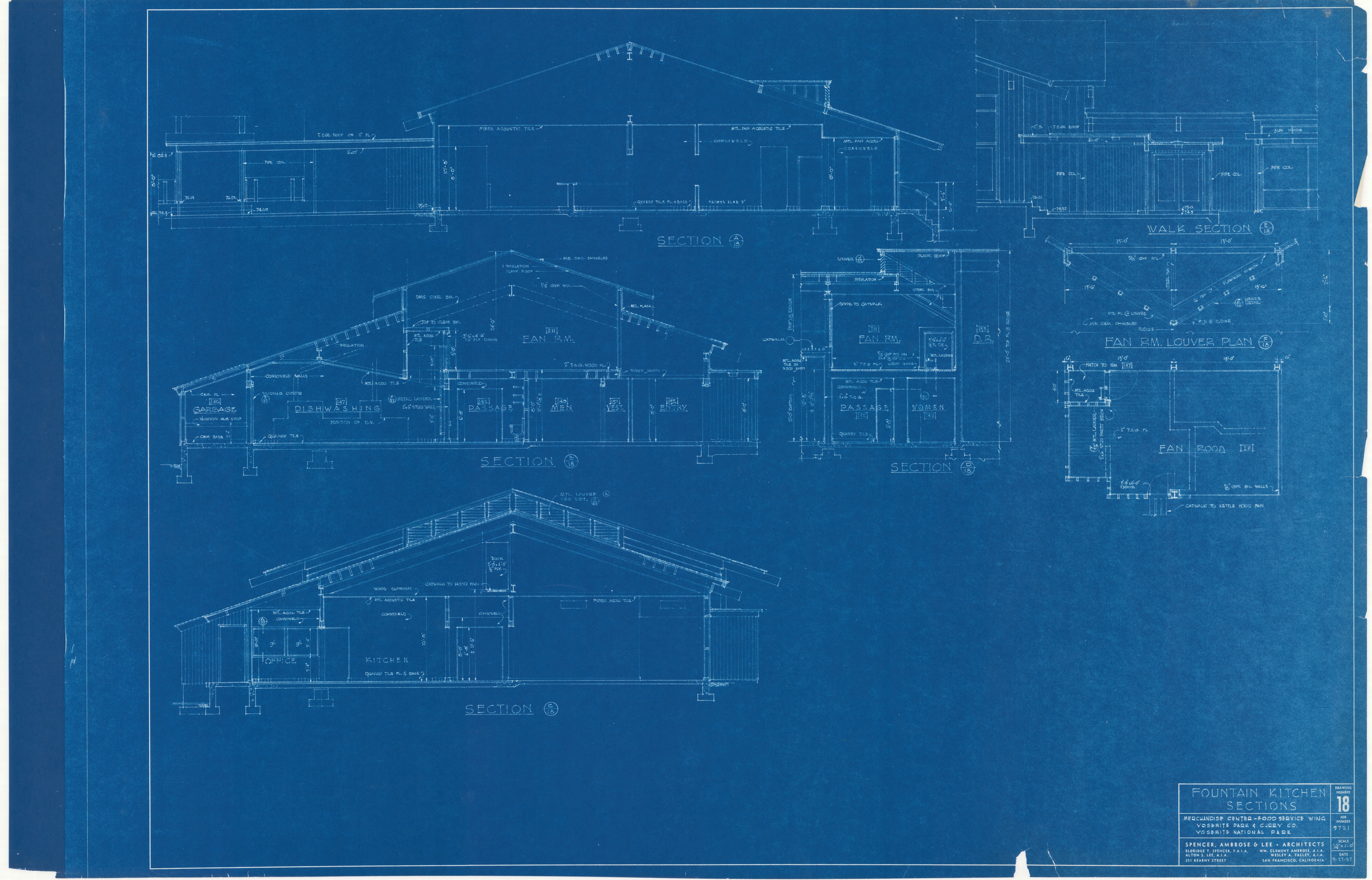 Fountain Kitchen Sections Merchandise Center - Food Service Wing Yosemite Park & Curry Co.