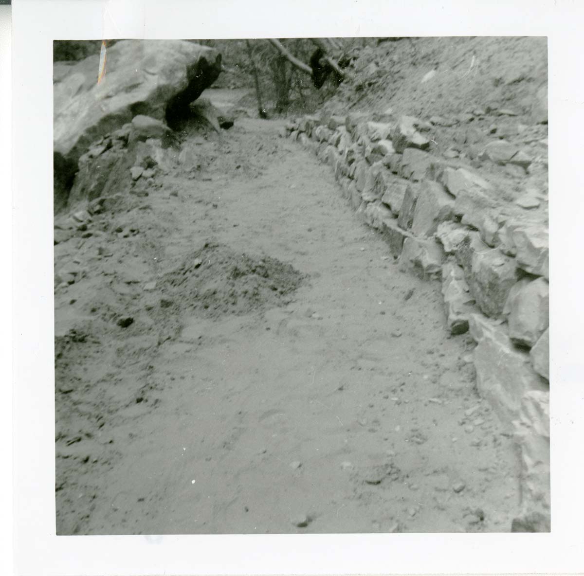General trail maintenance on the Narrows.