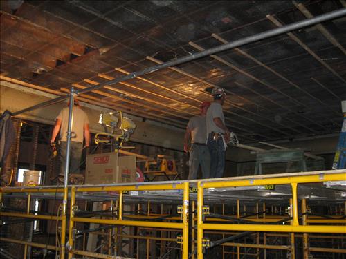 Union Building Progress Photos Week 09-06-2010