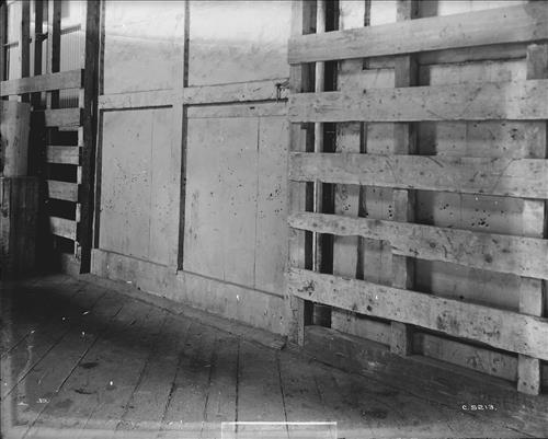 [C5211-C5214] Unknown location--Interior of warehouse--Door