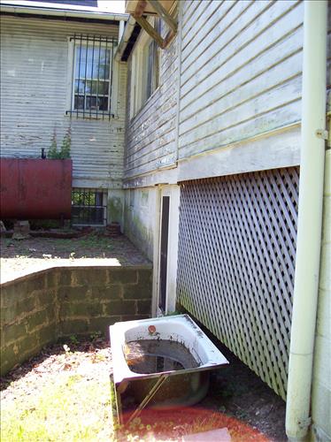 NACE-Existing Conditions at Raleigh Street House, May 26, 2008