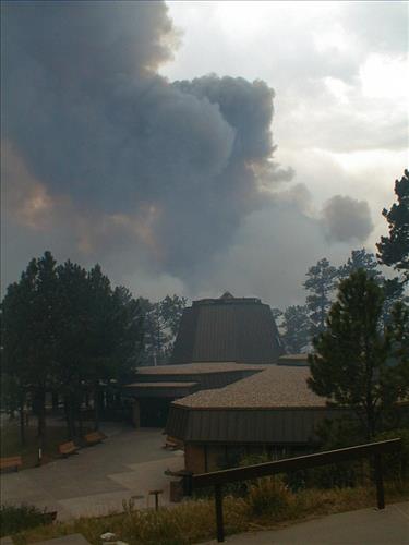 Jasper Fire at Jewel Cave National Monument, August 2000