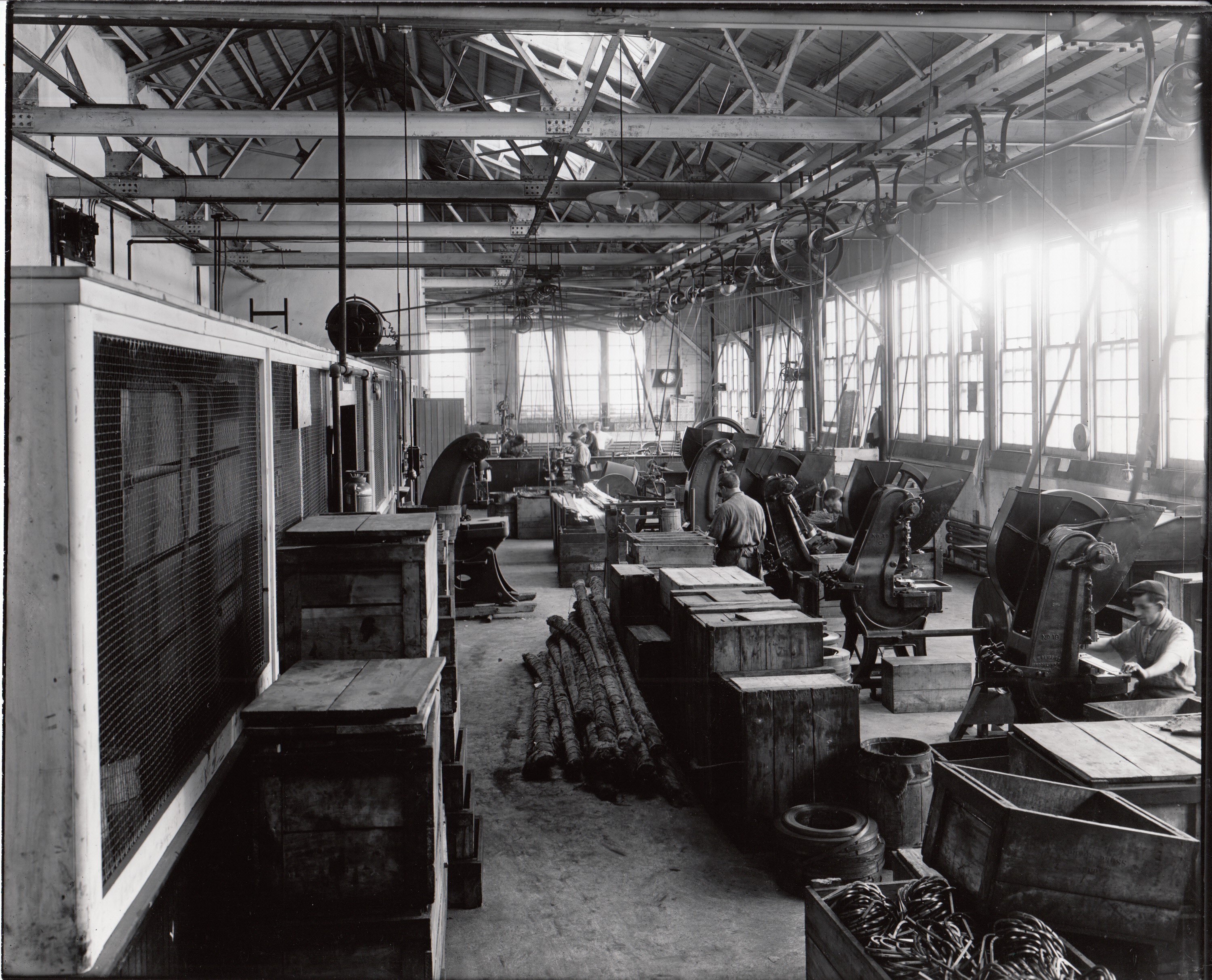 Primary battery manufacture.