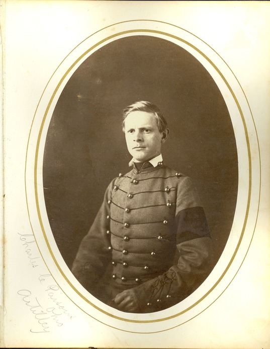 Charles C Parsons in West Point Uniform, Class of 1861