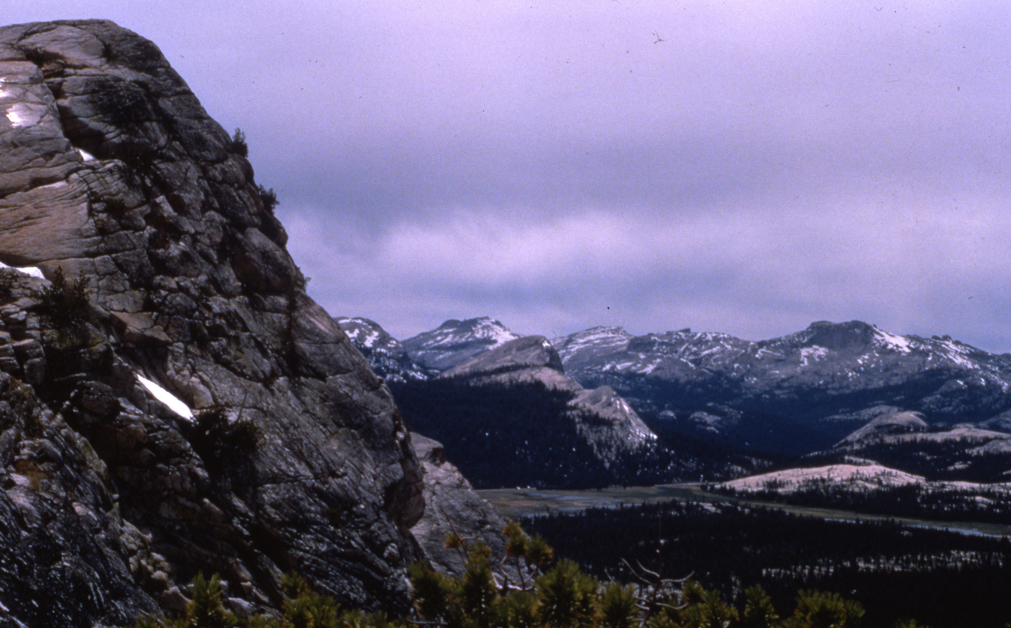 Tuolumne Meadows from Lembert Dome