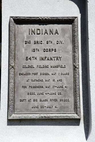 49th, 54th and 69th Indiana Infantry Monument