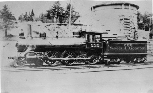 Bangor & Aroostock no. 232 [4-6-0]