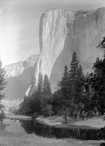 Copy Neg: M. Floyd, 1993. El Capitan in early morning.
