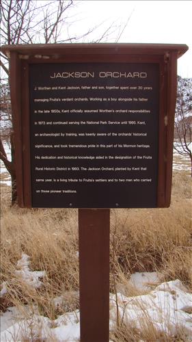 Capitol Reef Wayside Exhibit Inventory January 2009 Group 3