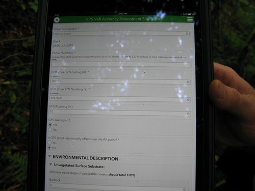 GRSM Accuracy Assessment. Plot Code: GRSM_AA_0079_1