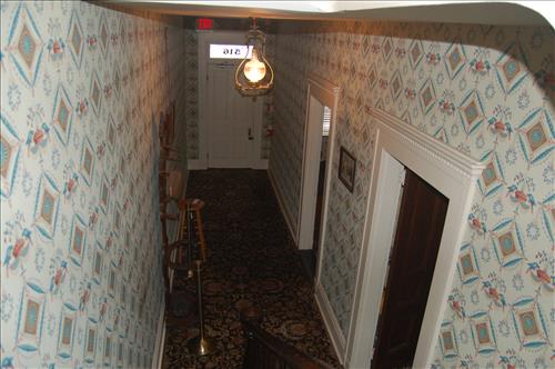 Replace ment of Wall Paper and Carpet in Petersen House