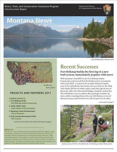 RTCA 2011 Montana News