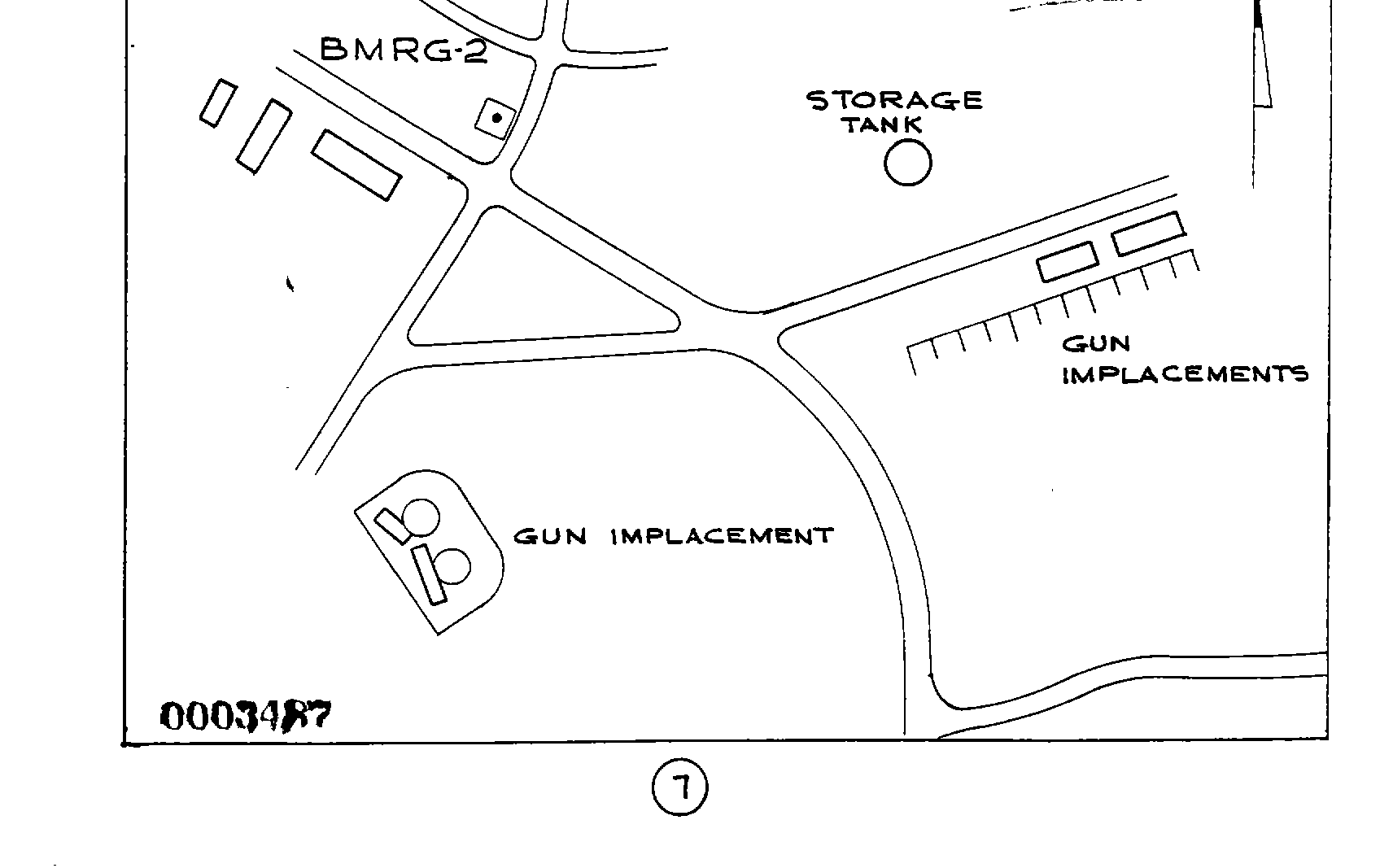 00003487 Survey Monumentation Sketch
