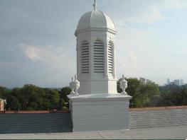 Clark Atlanta University; Arnett Hall roof restoration September 2010