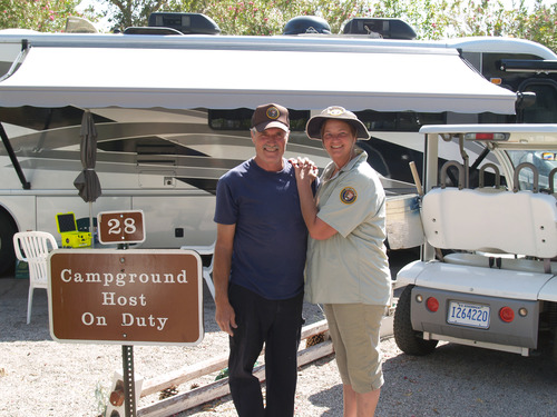 Volunteers Campground Hosts LAME DaPontes