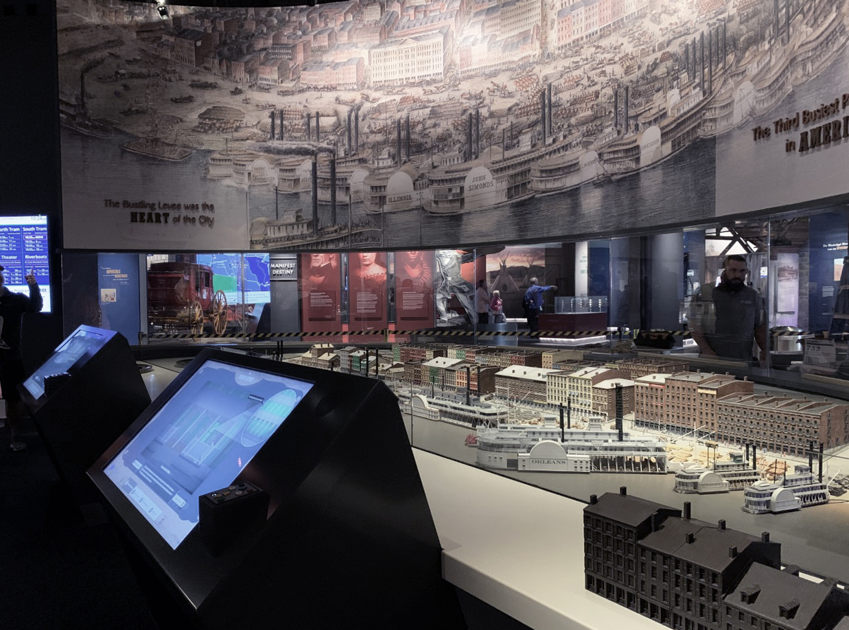 St. Louis Riverfront model