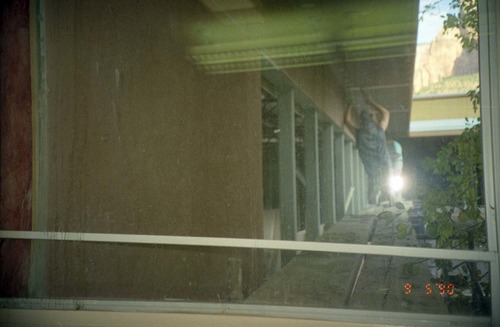 Construction of headquarters addition.