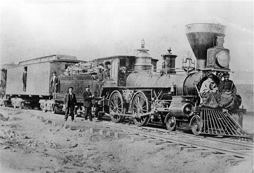 011/001.129--Central Pacific Railroad Locomotive [GROUP 1]