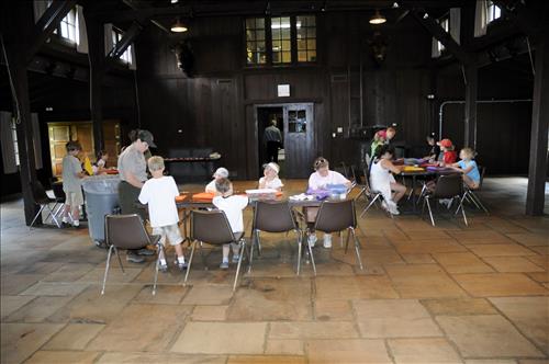 Free play at Junior Ranger Day Camp in Cuyahoga Valley National Park