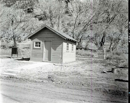 Laundry building, trailer area, Building 51.