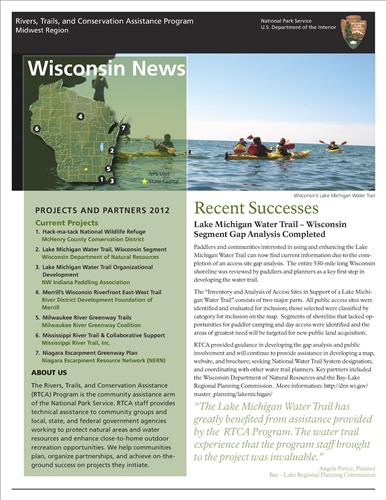 RTCA 2012 Wisconsin News