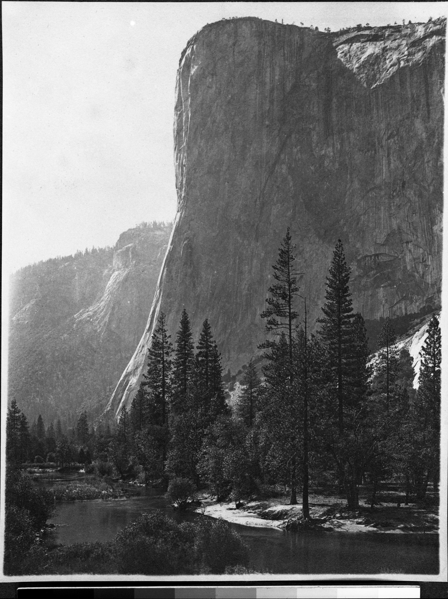 Copied from the photo album of Robert Lindsey, who worked on the Yosemite Valley survey as a civil enginner. 1903-1905. Copied October 1983, by Michael Dixon.