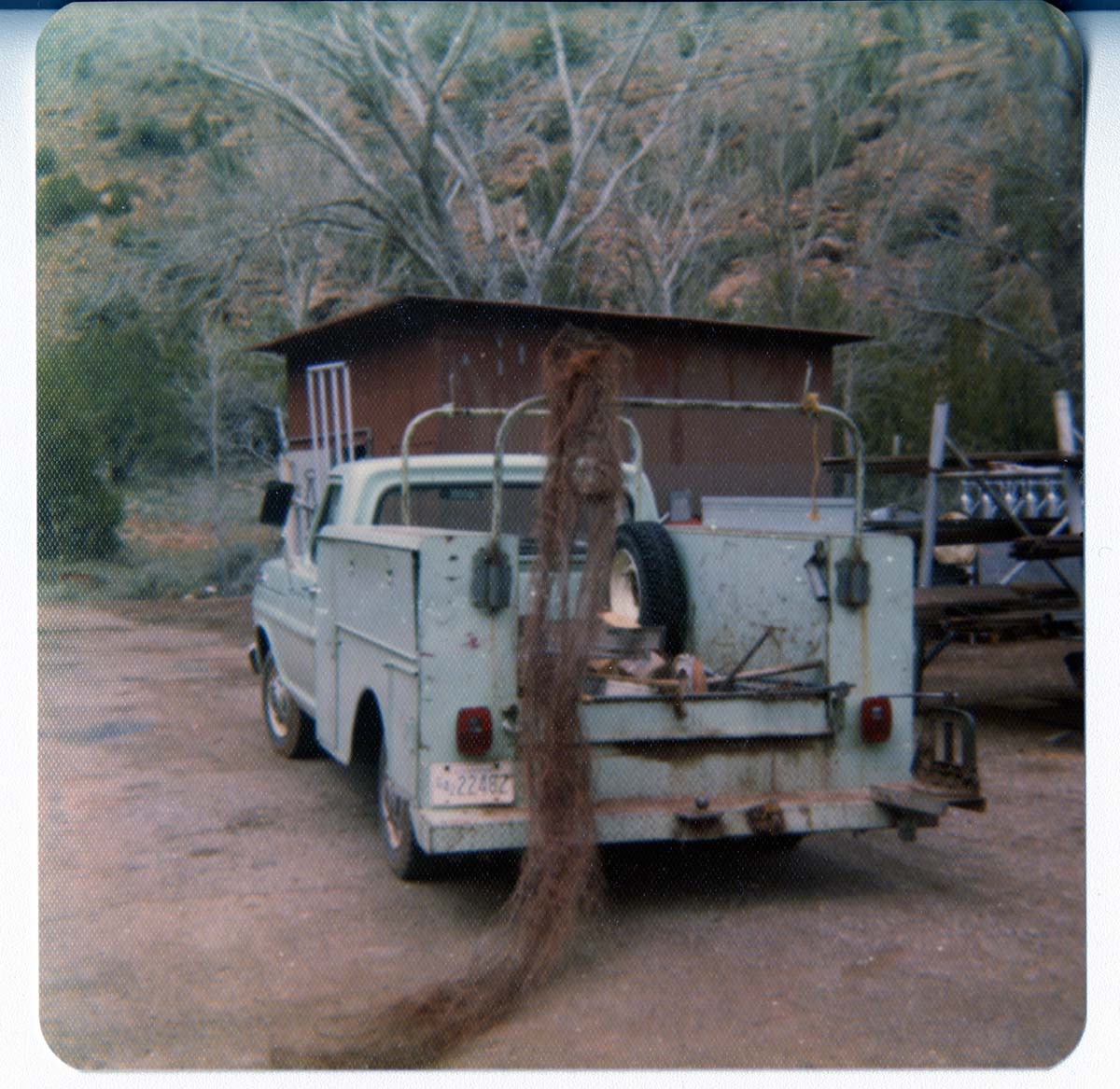 Personnel performing maintenance activities.