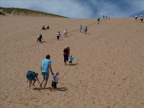 SLBE Dune Climb Family Fun