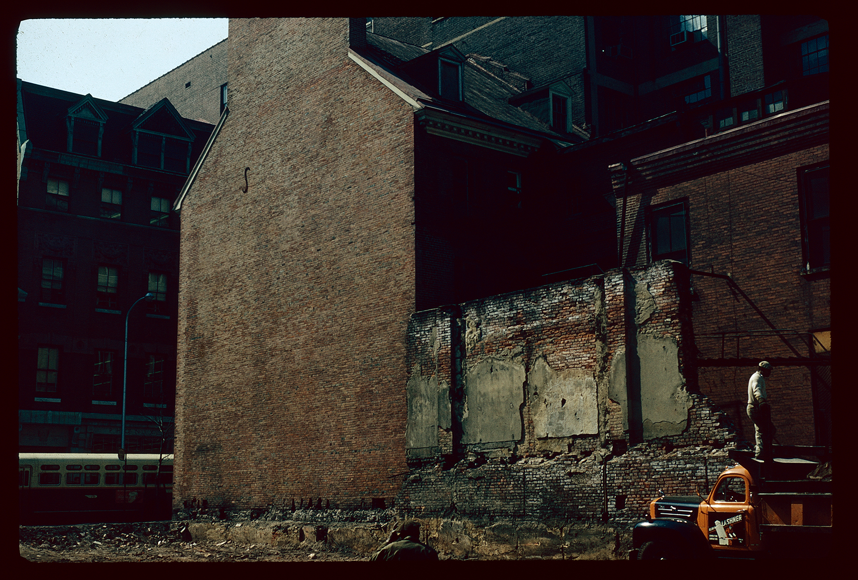 Demolition - East Side of Bishop White House