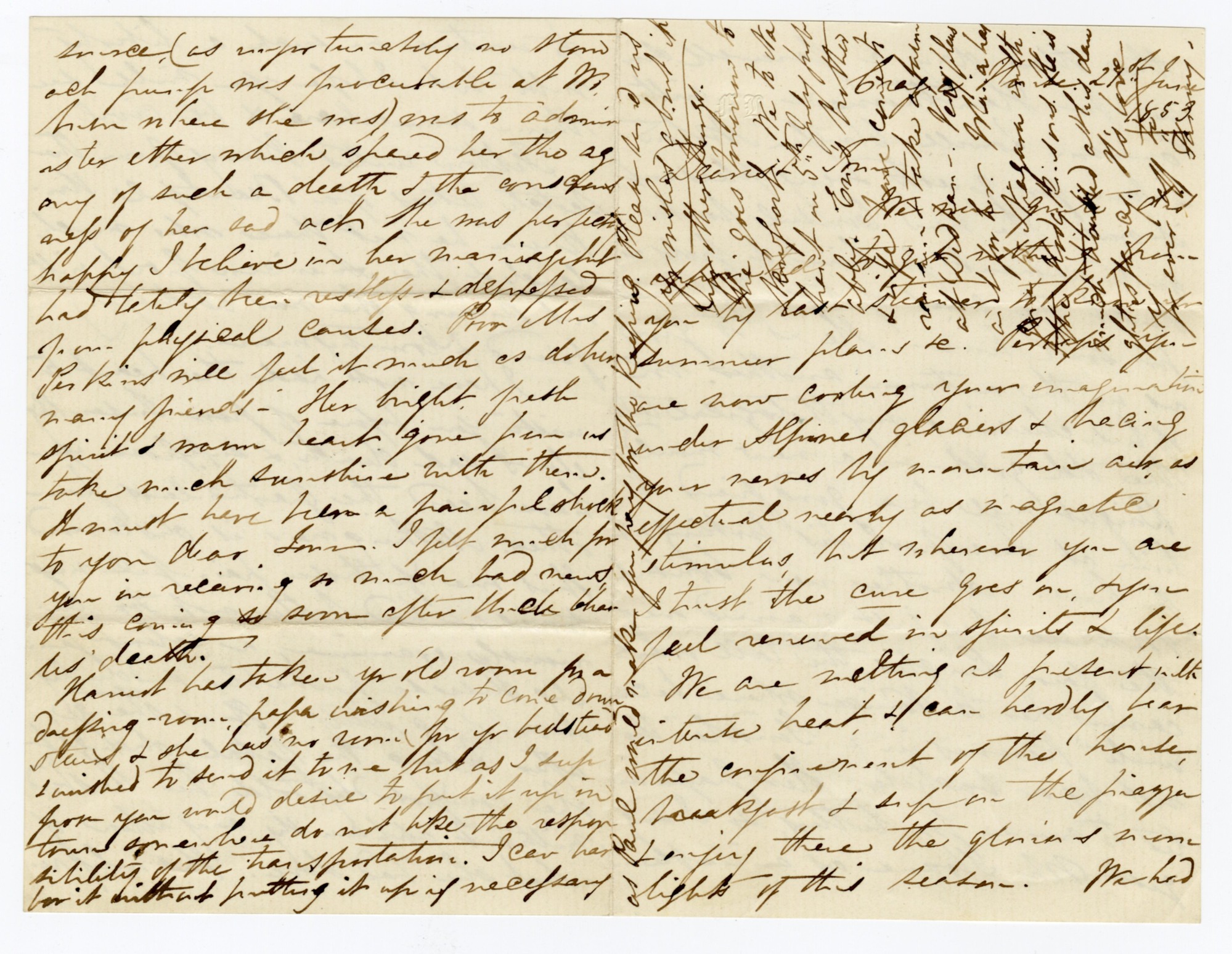 Manuscript letter