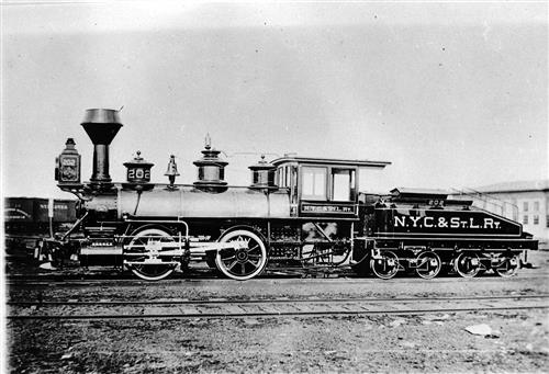 011/001.548--New York, Chicago & St. Louis Railroad Locomotives [Group 4]