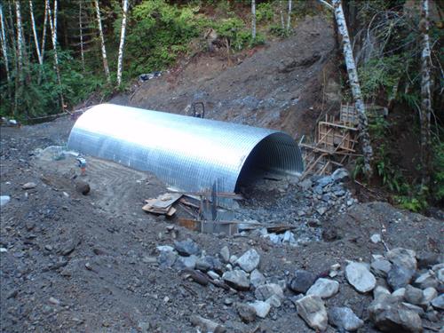 Repair Storm Damage at Mill Creek Area, July 2011, Mill Creek Watersehd, Redwood National and State Parks, in