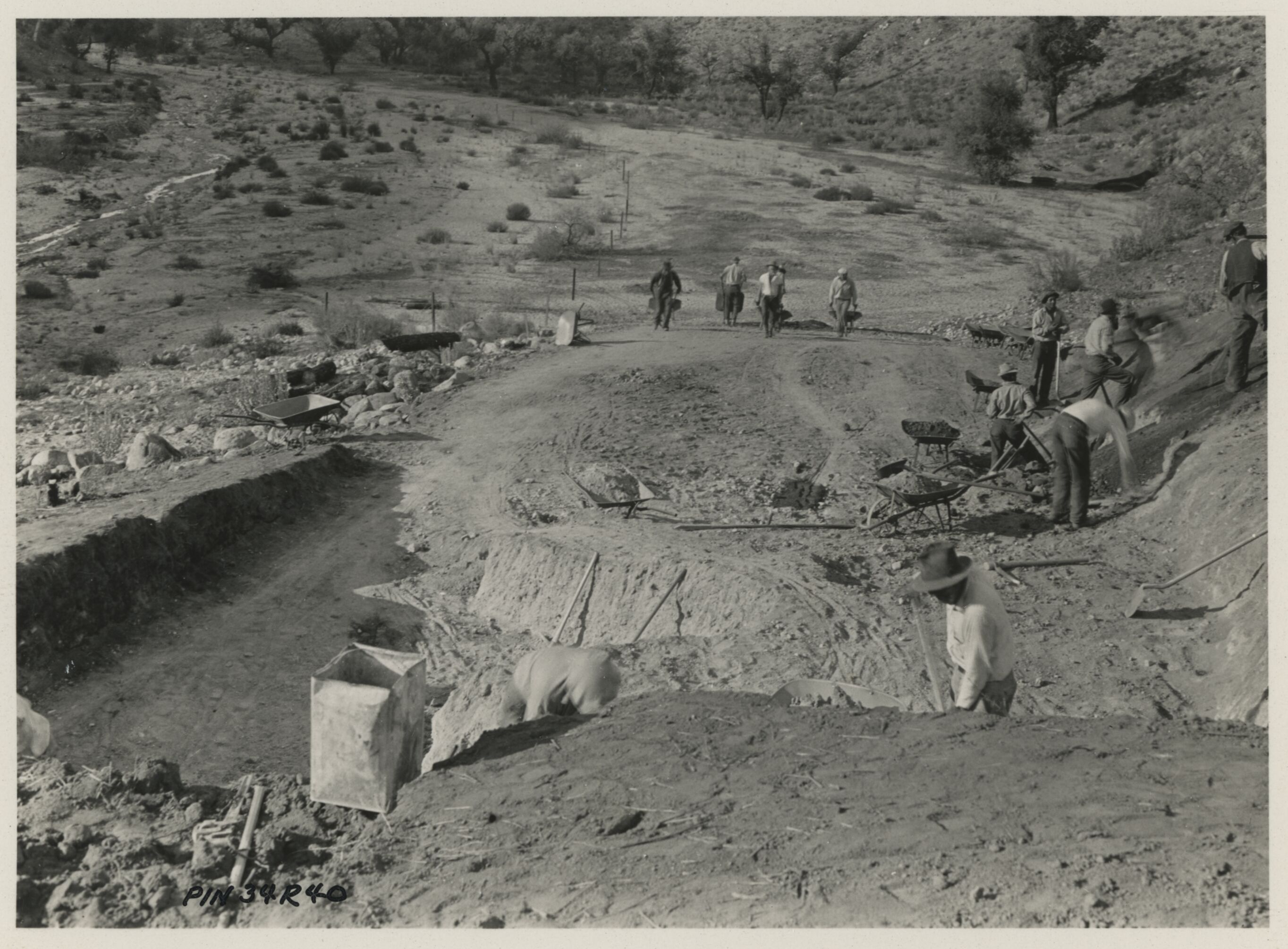 Chalone Creek Road Construction